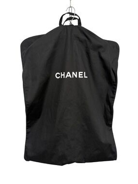 CHANEL canvas garment bag